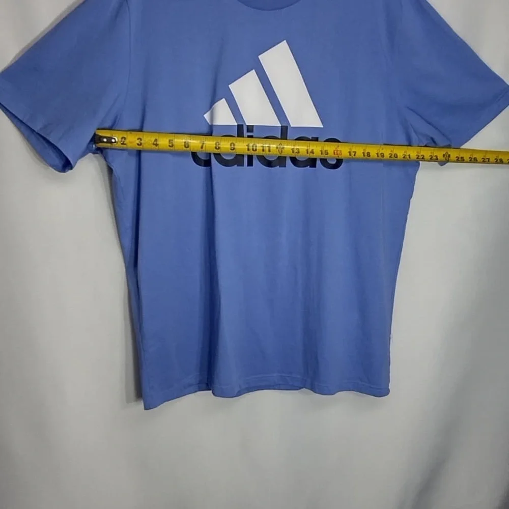 Adidas Men's Blue T-Shirt size XL pre owned Exellent condition
